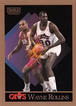 1990-91 SkyBox #57 - Tree Rollins - Cleveland Cavaliers