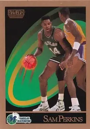 1990-91 SkyBox #66 - Sam Perkins - Dallas Mavericks