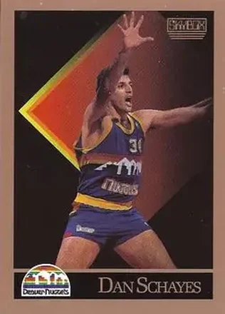 1990-91 SkyBox #81 - Danny Schayes - Denver Nuggets