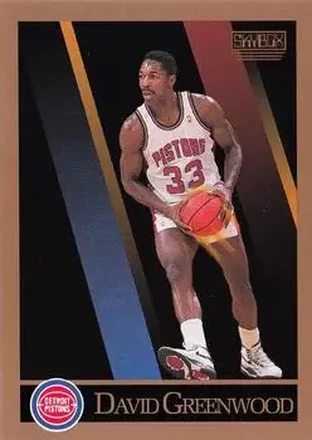 1990-91 SkyBox #86 - David Greenwood - Detroit Pistons