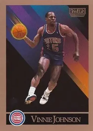 1990-91 SkyBox #89 - Vinnie Johnson - Detroit Pistons