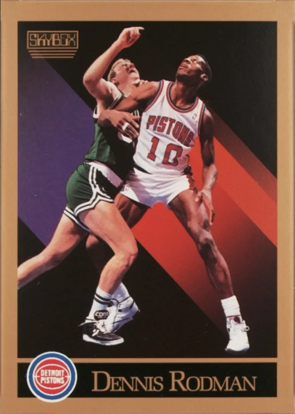 1990-91 SkyBox #91 Dennis Rodman