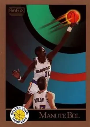 1990-91 SkyBox #94 - Manute Bol - Golden State Warriors