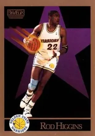 1990-91 SkyBox #96 - Rod Higgins - Golden State Warriors