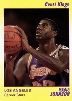 1990-91 Star Court Kings #1 Magic Johnson