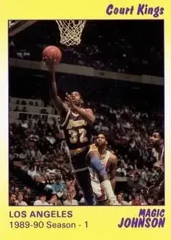 1990-91 Star Court Kings #4 Magic Johnson