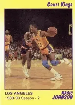 1990-91 Star Court Kings #5 Magic Johnson