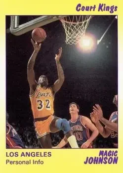Front of Magic Johnson
