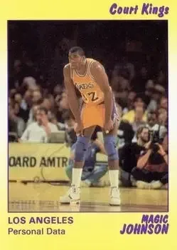 1990-91 Star Court Kings #9 Magic Johnson