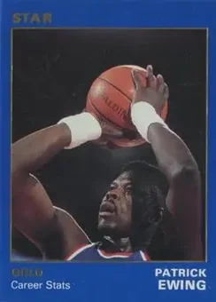 1990-91 Star Gold #1 - Patrick Ewing - New York Knicks
