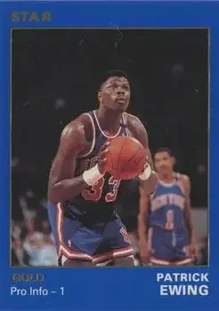 1990-91 Star Gold #4 Patrick Ewing