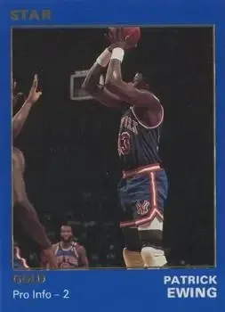 1990-91 Star Gold #5 Patrick Ewing