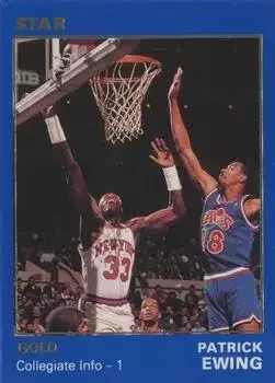 1990-91 Star Gold #6 Patrick Ewing