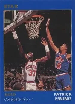 1990-91 Star Gold #6 Patrick Ewing