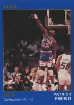 1990-91 Star Gold #7 Patrick Ewing