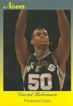 1990-91 Star Nova #8 David Robinson