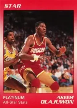 Front of Hakeem Olajuwon