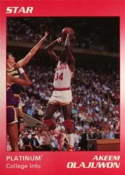 Front of Hakeem Olajuwon