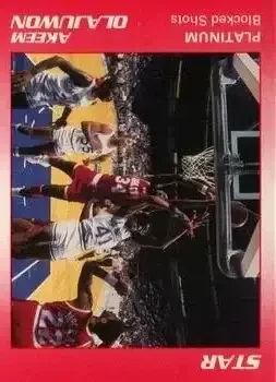 1990-91 Star Platinum #8 Hakeem Olajuwon