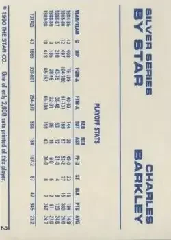 Back of Charles Barkley