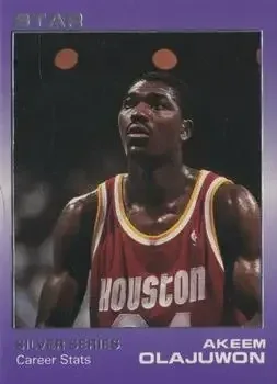 1990-91 Star Silver Series #10 Hakeem Olajuwon