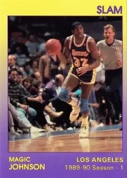 1990-91 Star Slam #4 Magic Johnson