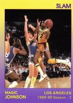 1990-91 Star Slam #5 Magic Johnson
