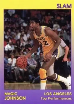 1990-91 Star Slam #6 Magic Johnson