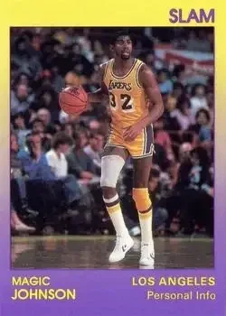 1990-91 Star Slam #8 Magic Johnson