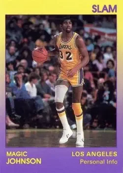 1990-91 Star Slam #8 Magic Johnson
