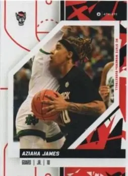 2023-24 ONIT Athlete NC State Wolfpack Women #2 - Aziaha James - NC State Wolfpack - Front