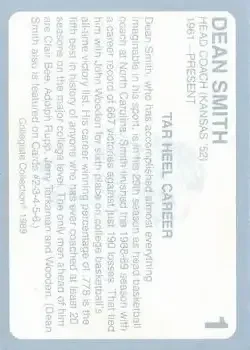 Back of Dean Smith