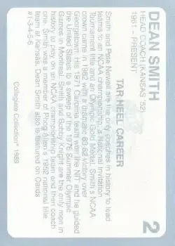 Back of Dean Smith
