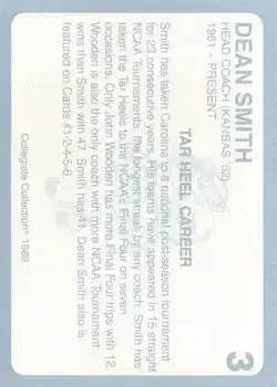 Back of Dean Smith