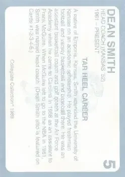 Back of Dean Smith
