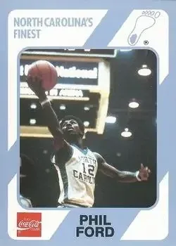 1989 Collegiate Collection North Carolina's Finest #7 Phil Ford