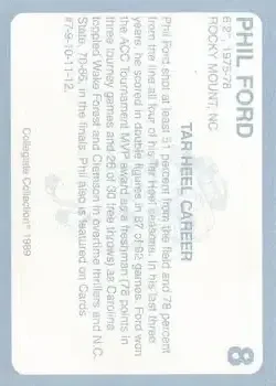 Back of Phil Ford