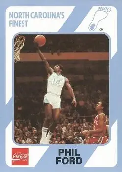 1989 Collegiate Collection North Carolina's Finest #8 Phil Ford