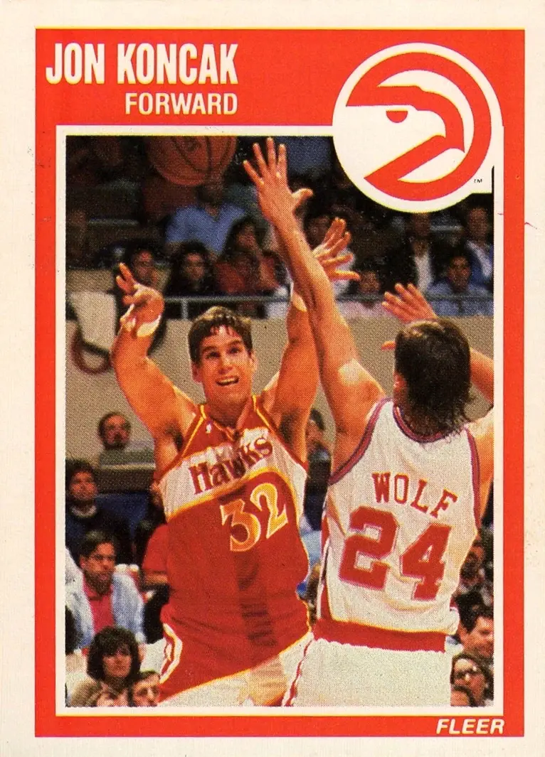1989-90 Fleer #2 Jon Koncak