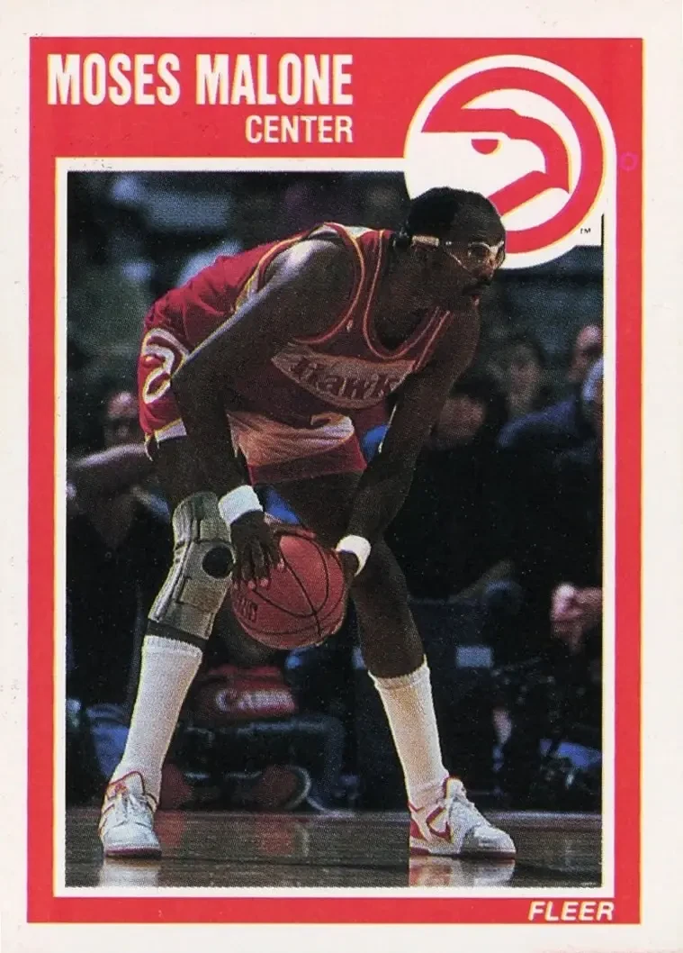 Front of Moses Malone