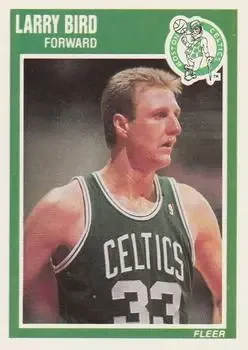 1989-90 Fleer #8 Larry Bird