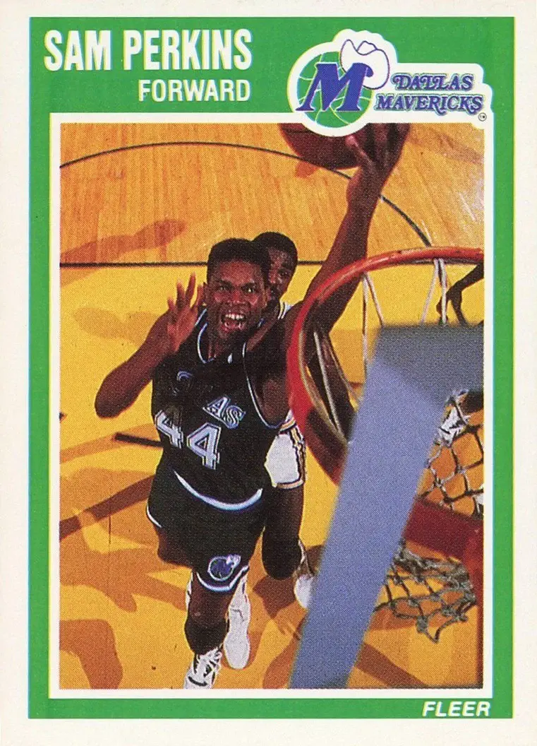 1989-90 Fleer #36 Sam Perkins