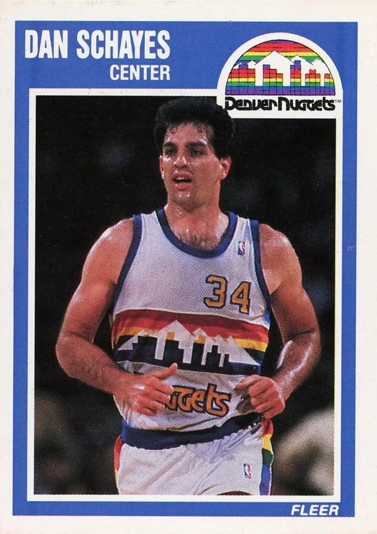 1989-90 Fleer #43 Danny Schayes