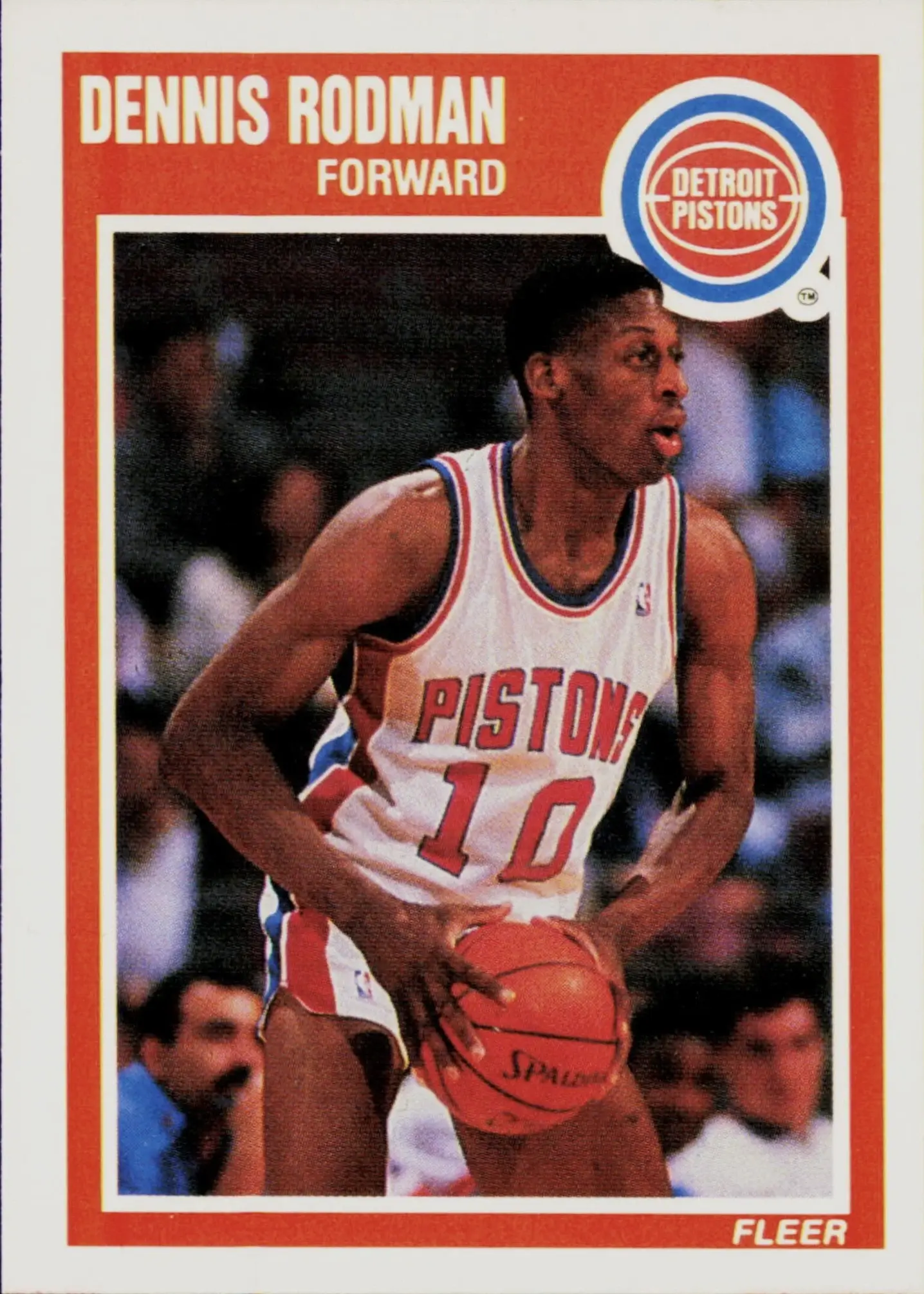 1989-90 Fleer #49 Dennis Rodman