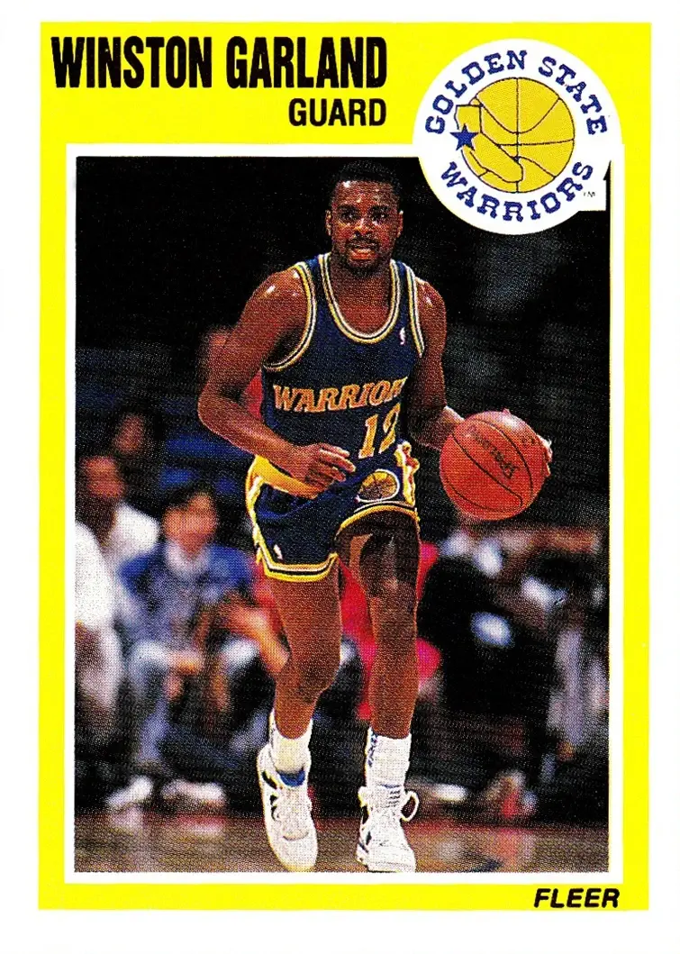 1989-90 Fleer #53 Winston Garland