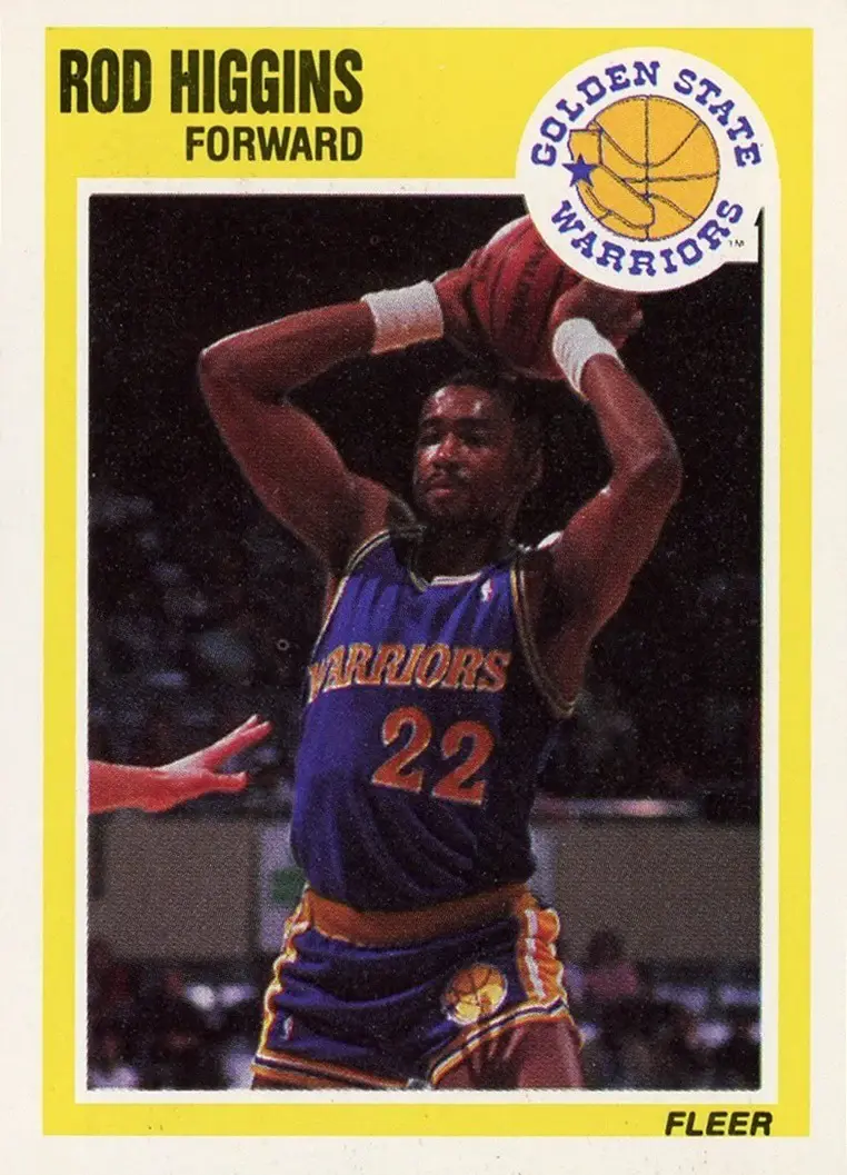 1989-90 Fleer #54 Rod Higgins