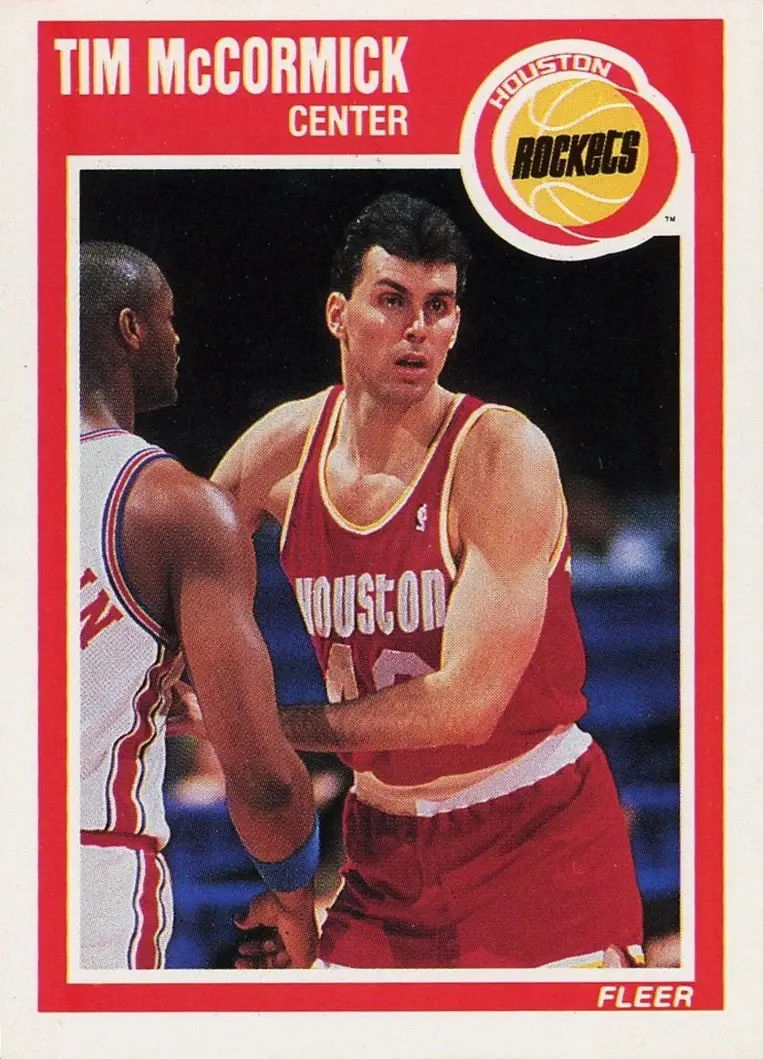 1989-90 Fleer #60 Tim McCormick