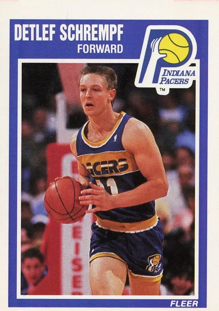 Front of Detlef Schrempf