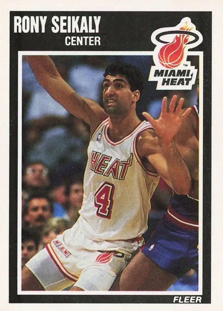 1989-90 Fleer #83 Rony Seikaly