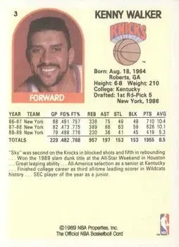 Back of Kenny Walker